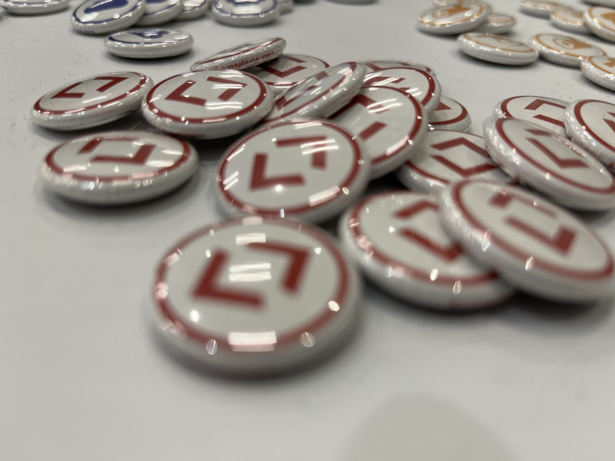 WordPress core team buttons